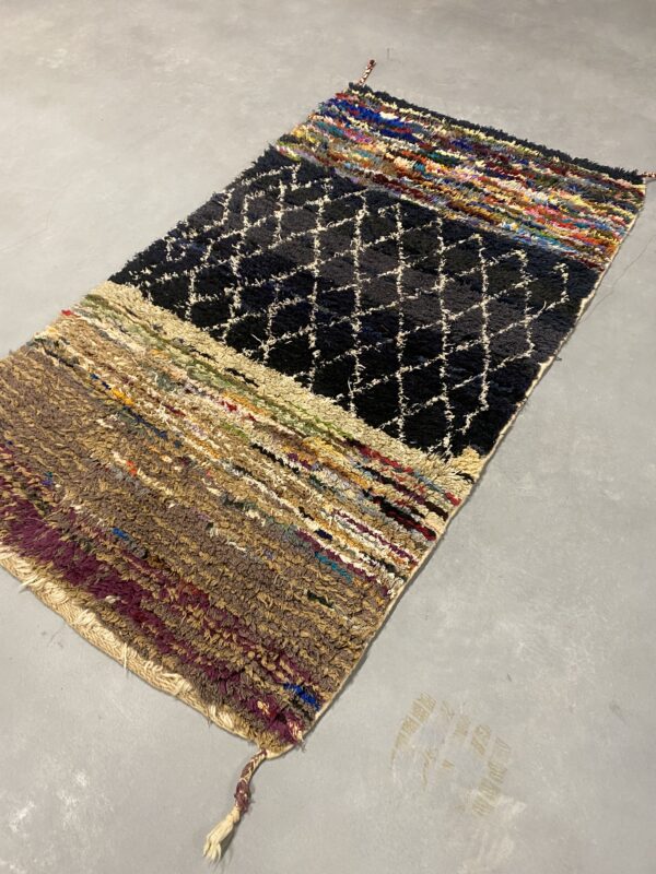 Boucherouite Rag Rug 192 x 110