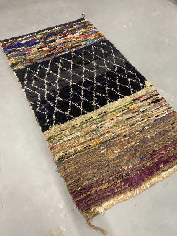 Boucherouite Rag Rug 192 x 110