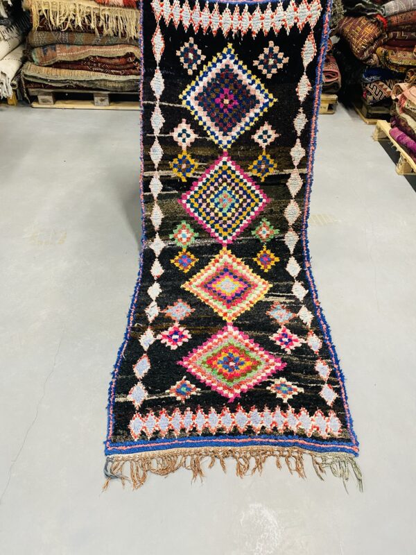 Boucherouite Rag Rug 225 x 85