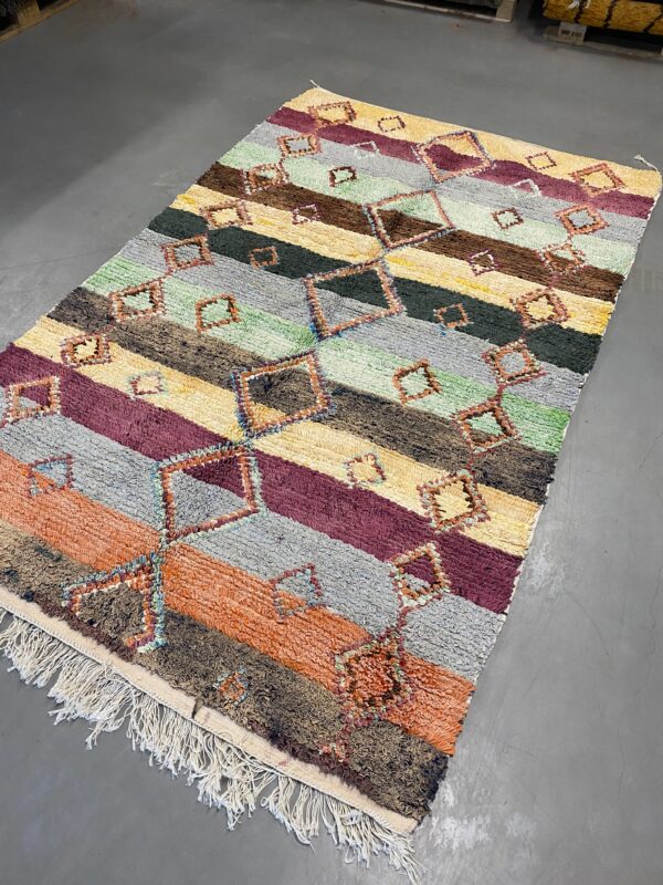 Boucherouite Rag Rug 237 x 145