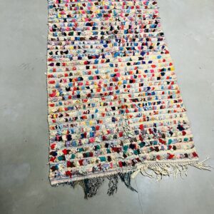 Boucherouite Rag Rug 218 x 121