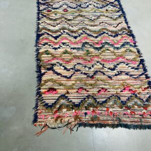 Boucherouite Rag Rug 247 x 138