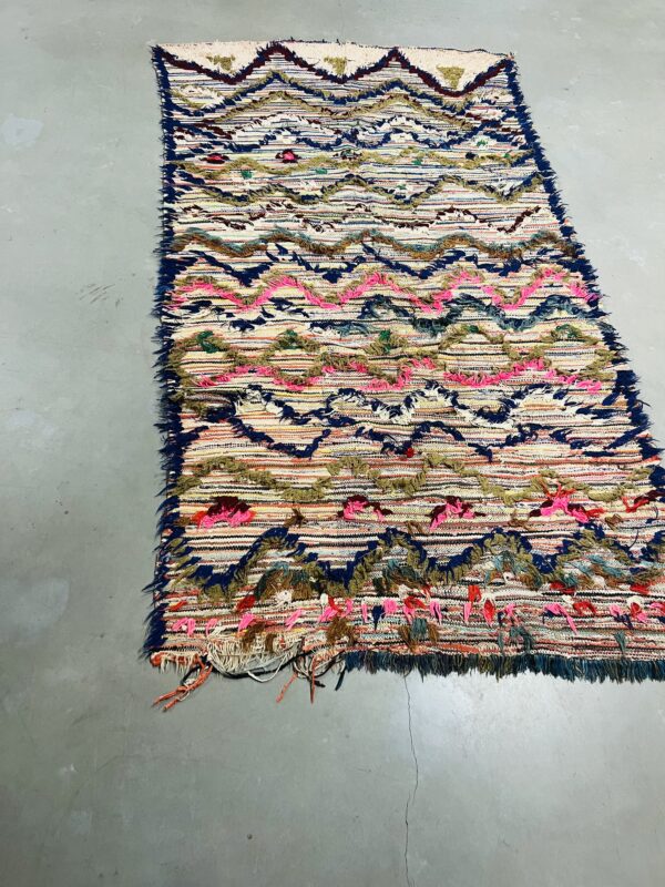 Boucherouite Rag Rug 247 x 138