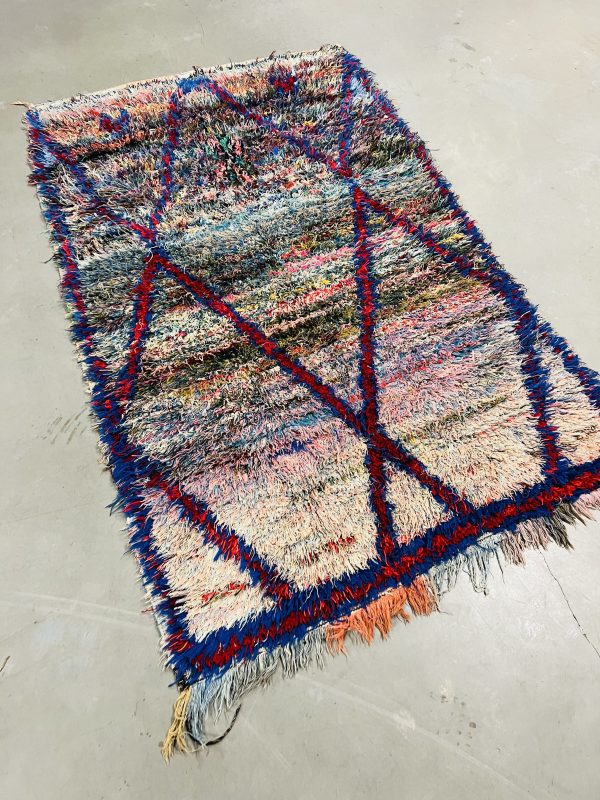 Boucherouite Rag Rug 187 x 115