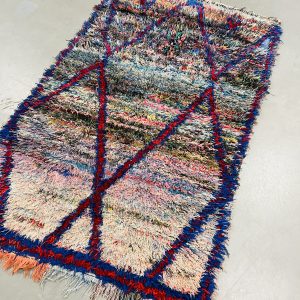 Boucherouite Rag Rug 187 x 115