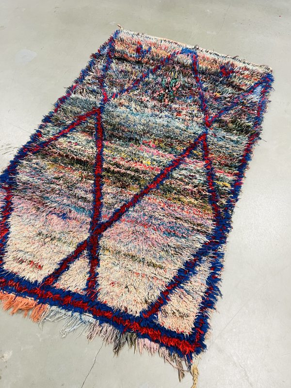 Boucherouite Rag Rug 187 x 115