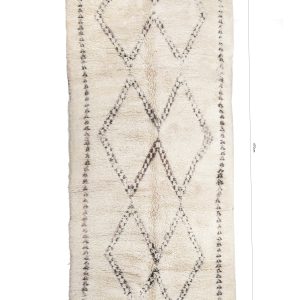 Vintage Beni Ouarain Rug 470 x 200