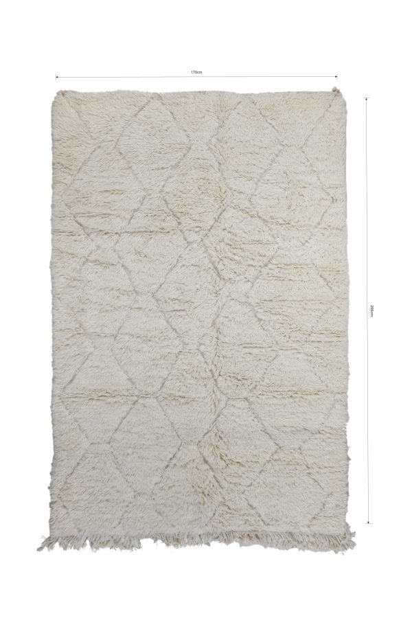 VINTAGE BENI OUARAIN RUG 470 X 200