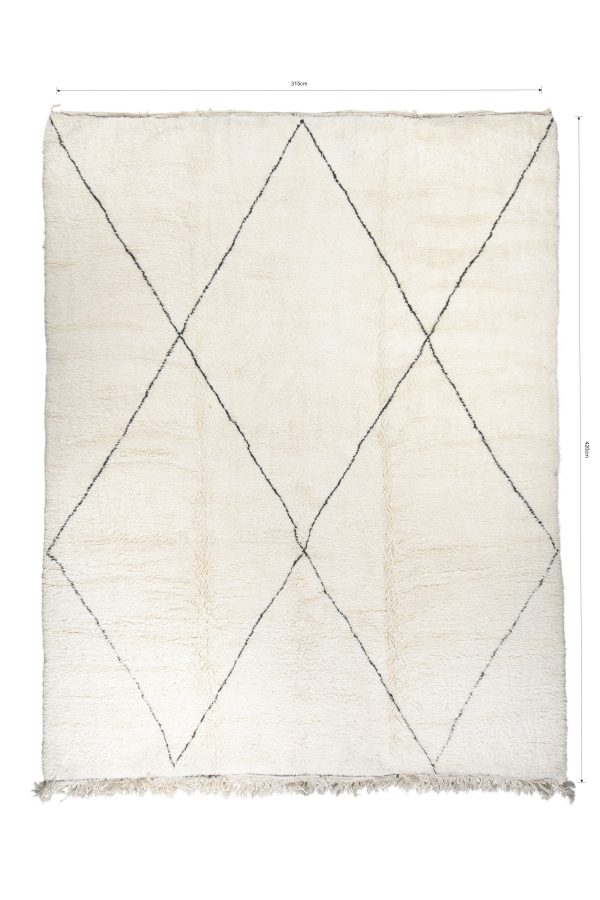 Modern Beni Ouarain Rug 420 x 315