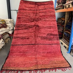 Vintage Boujaad Rug 272 x 203 Red