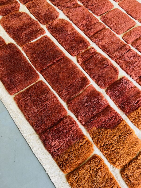 Beni Mrirt Rug Bricks 208 x 159 - Image 8