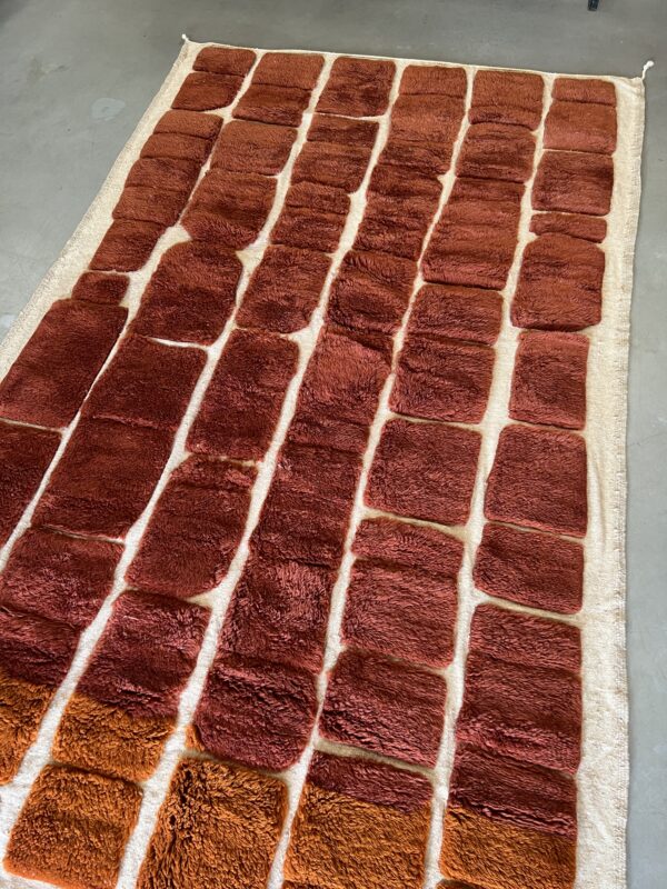 Beni Mrirt Rug Bricks 208 x 159 - Image 3
