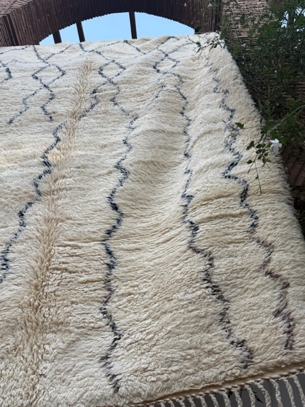 Vintage Beni Ouarain Rug 330 x 207 – Bild 6