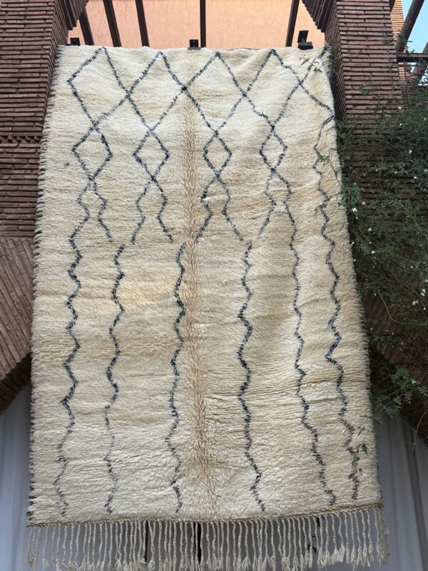 Vintage Beni Ouarain Rug 330 x 207 – Bild 3
