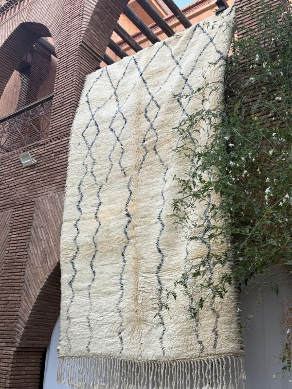 Vintage Beni Ouarain Rug 330 x 207 – Bild 7