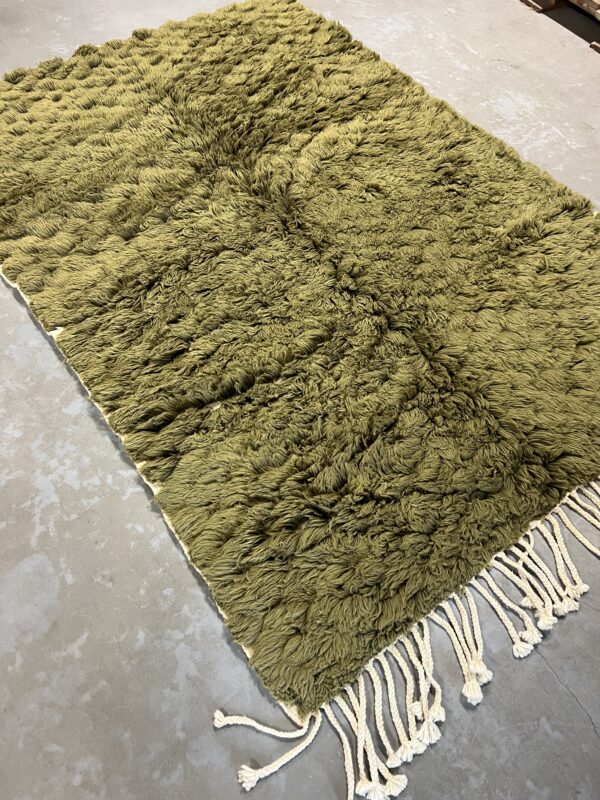Beni Mrirt Rug Green 248 x 168 - Image 2