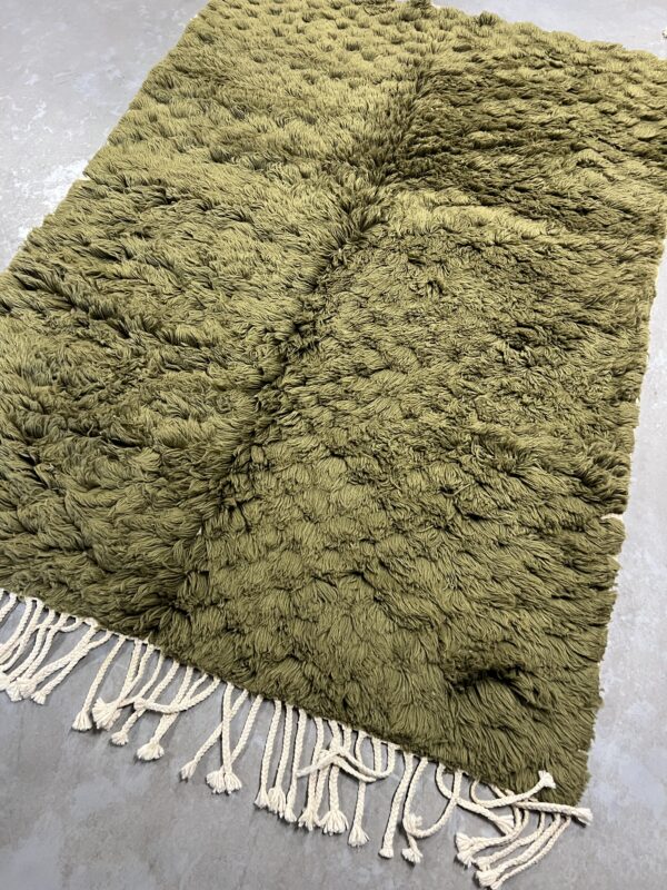 Beni Mrirt Rug Green 248 x 168 - Image 4