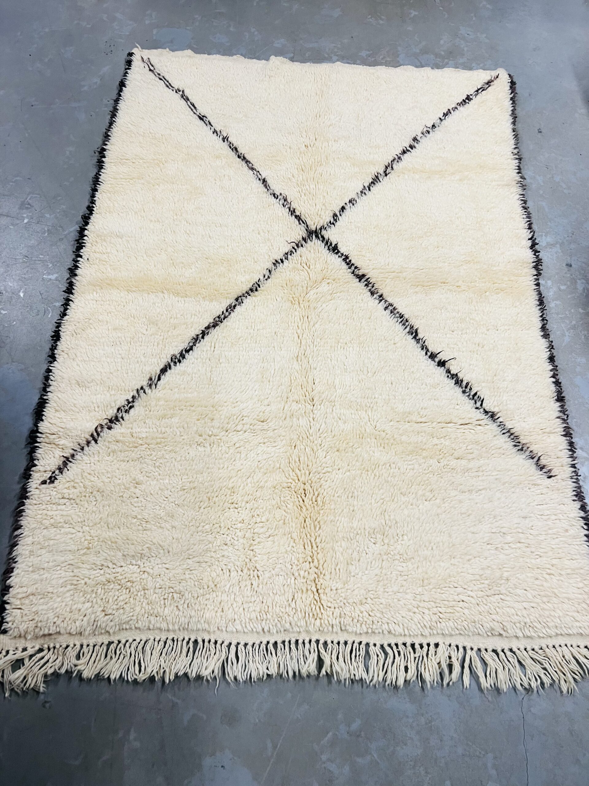 Authentic Beni Ouarain Rug 213 x 150