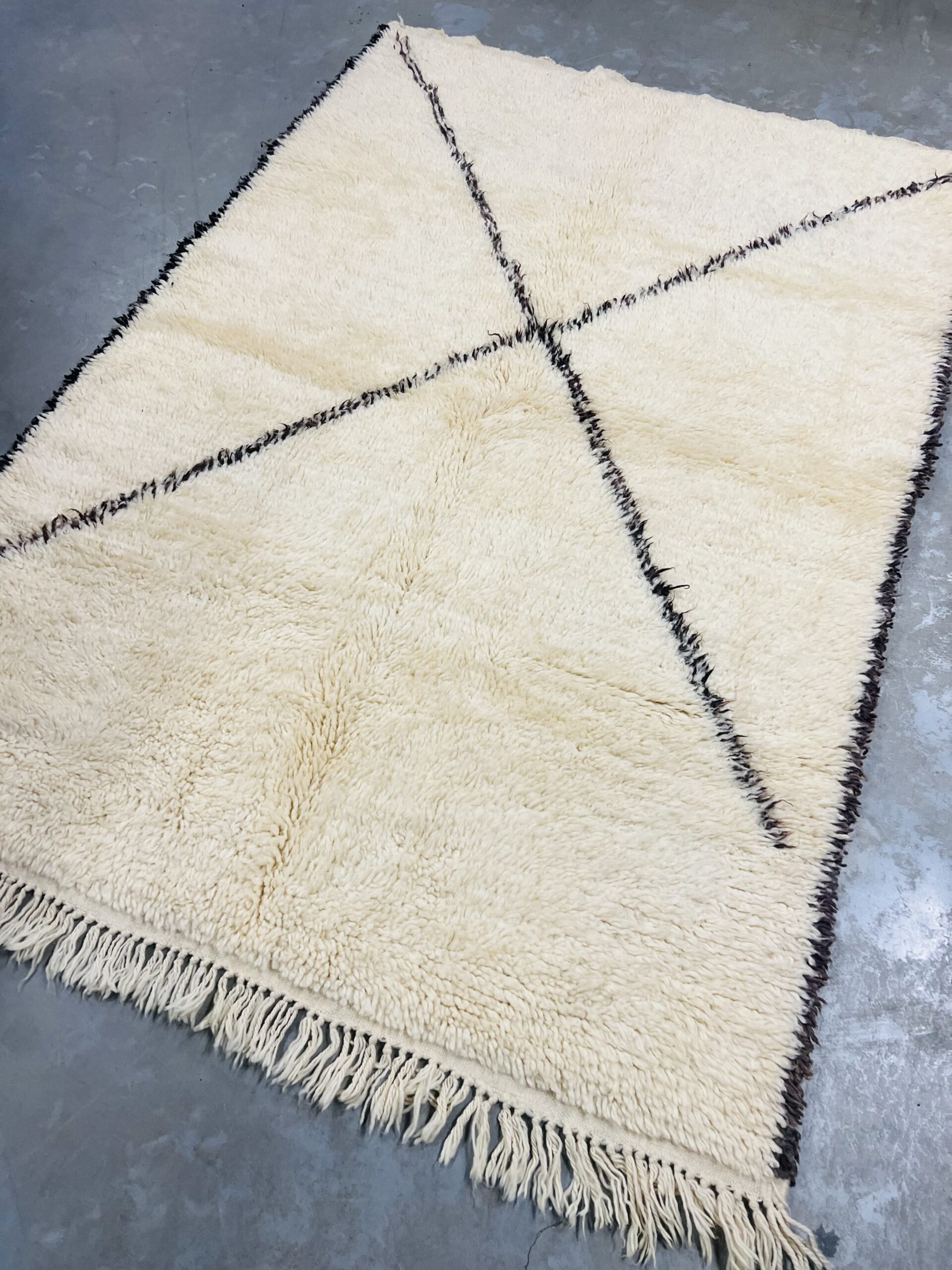 Authentic Beni Ouarain Rug 213 x 150 - Image 3