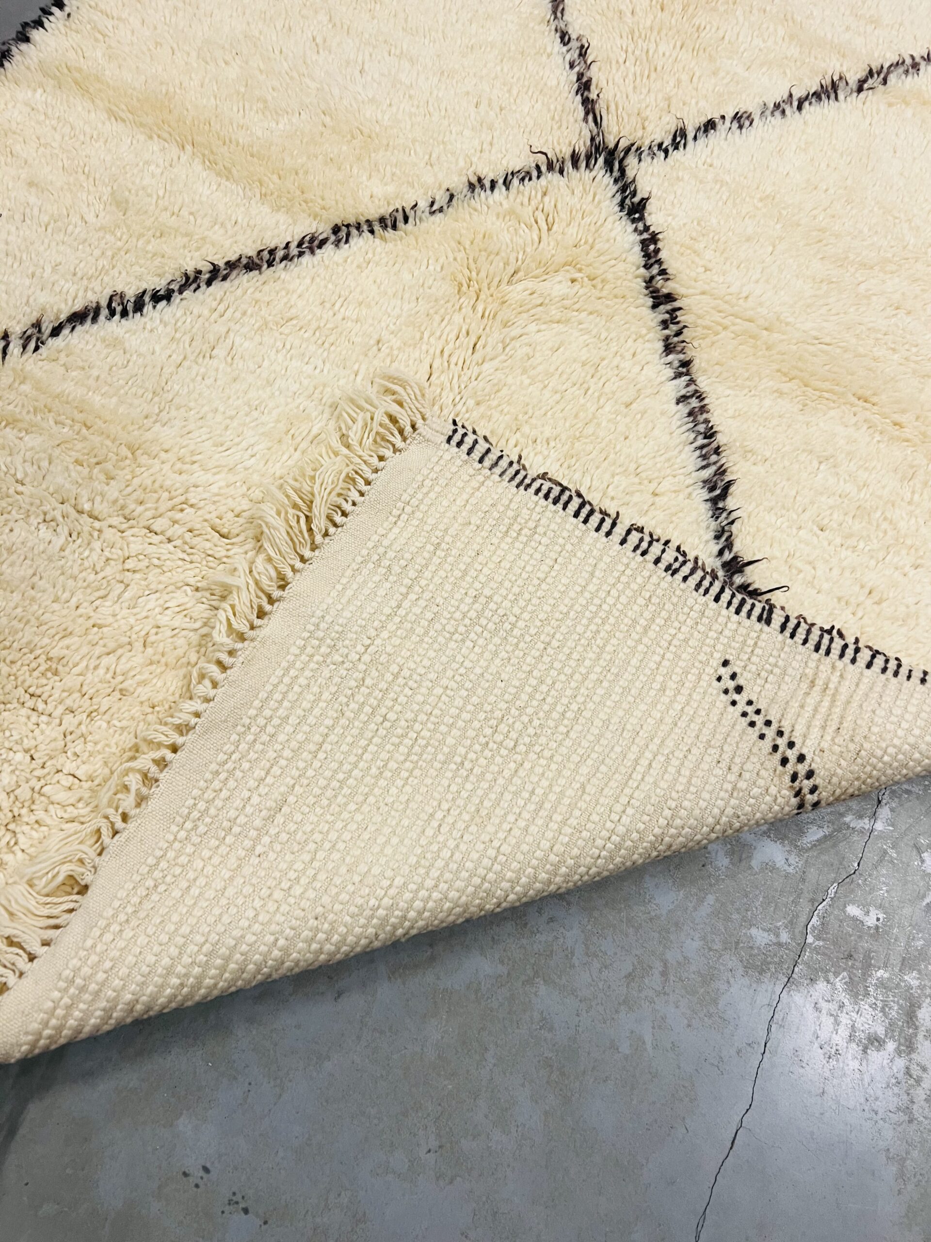 Authentic Beni Ouarain Rug 213 x 150